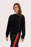 Sudadera sin capucha - Negra