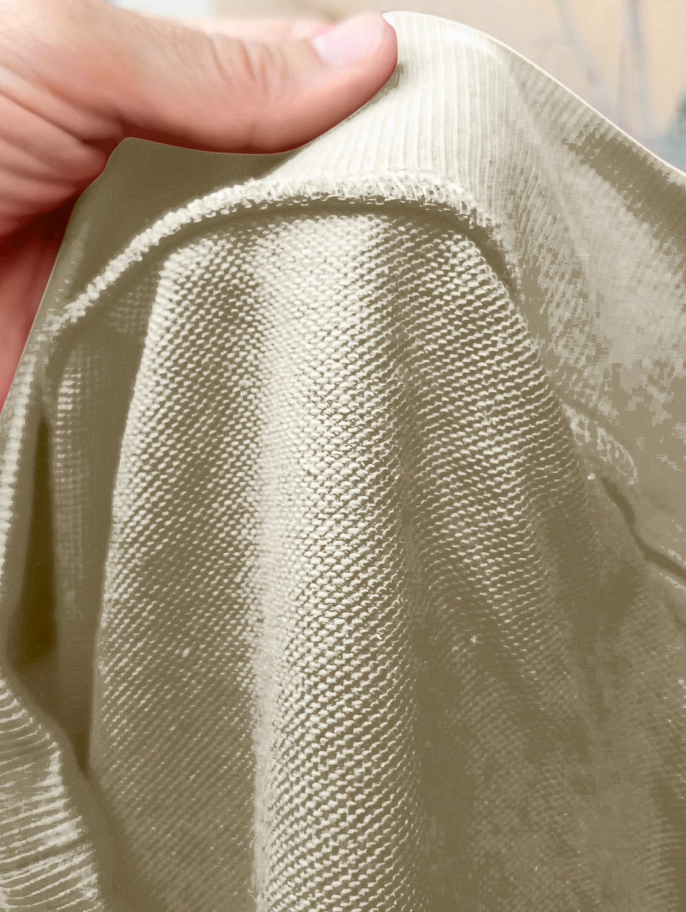 Sudadera sin capucha - Butter Cream