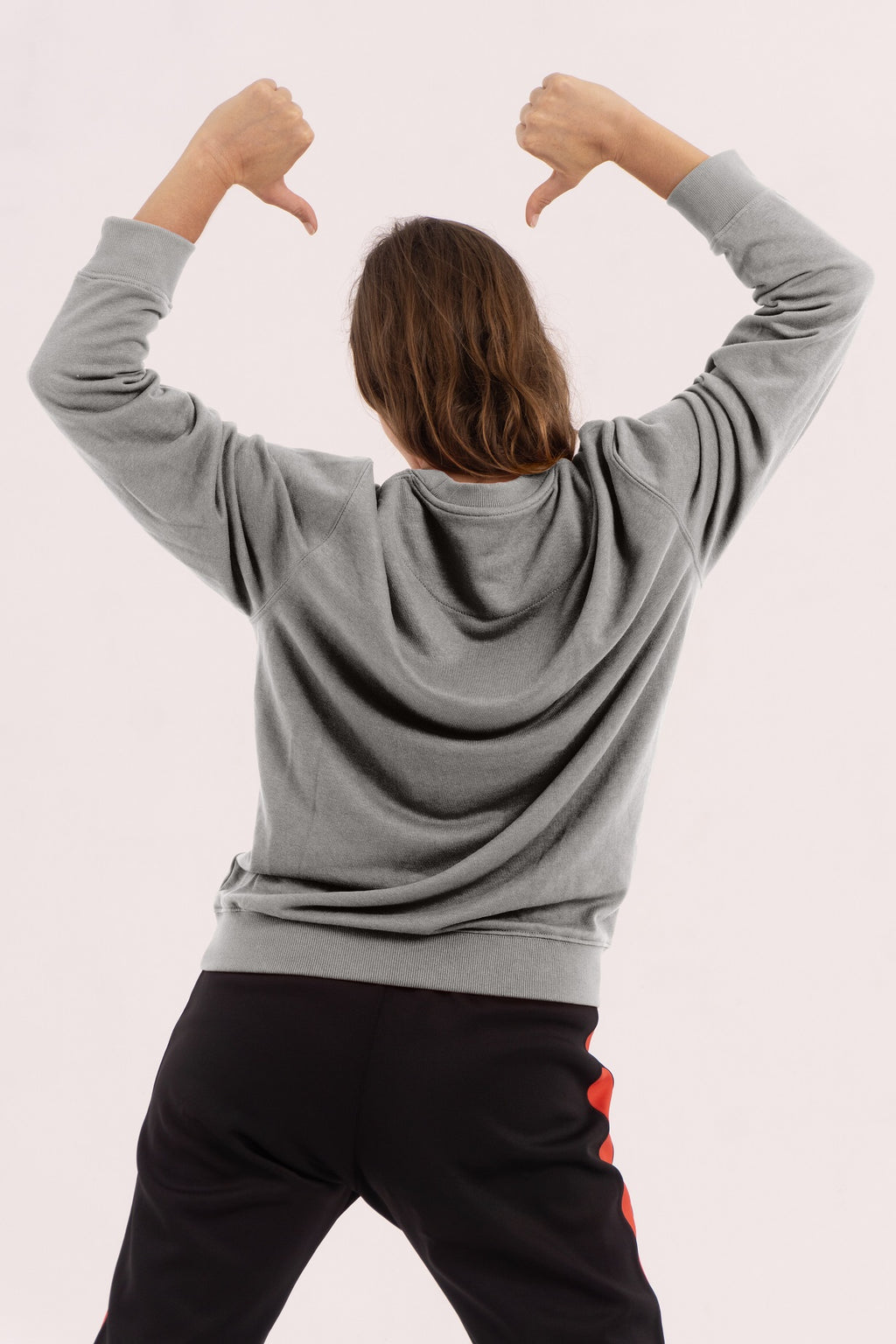 Sudadera sin capucha - Grey Melange