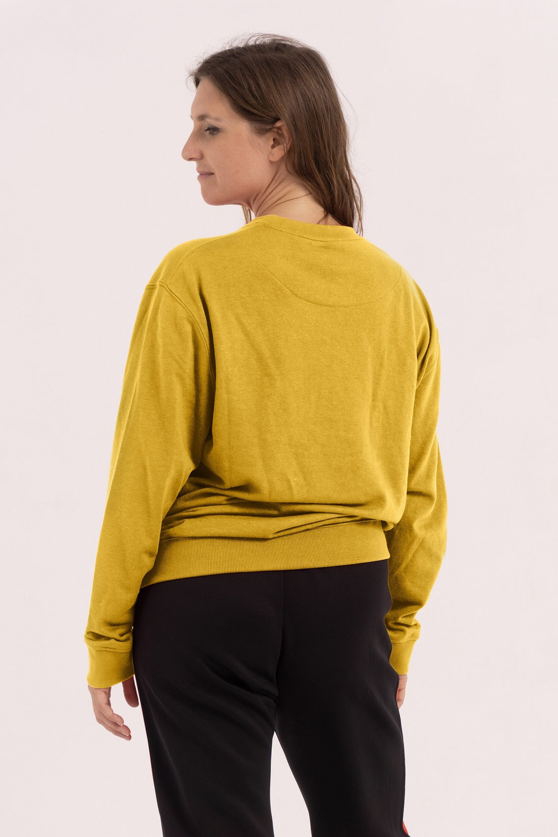 Sudadera sin capucha - Mustard