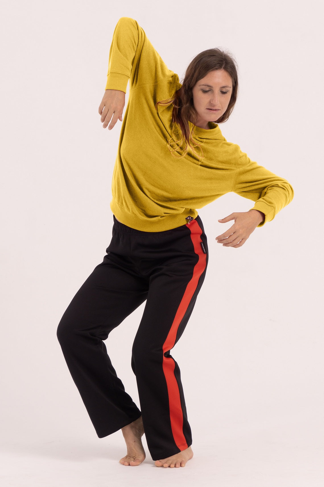 Sudadera sin capucha - Mustard