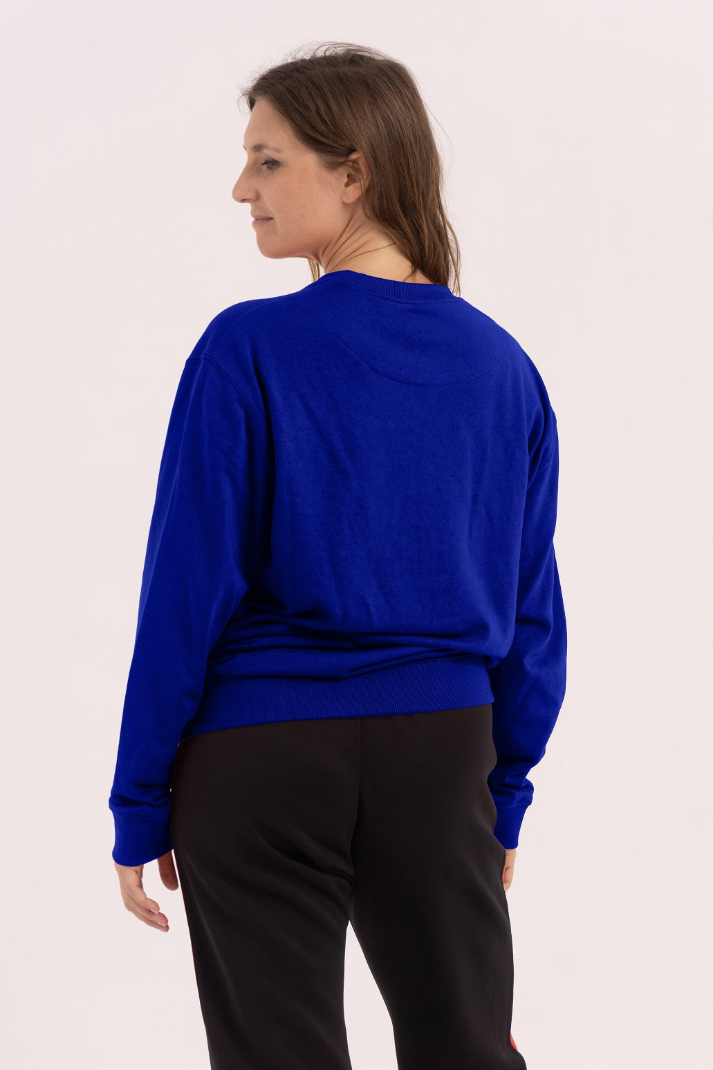 Sweatshirt sans capuche - Bleu Royal