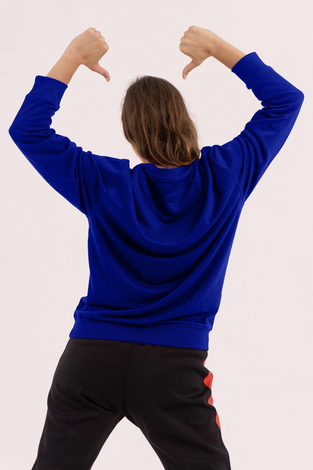 Sweatshirt sans capuche - Bleu Royal