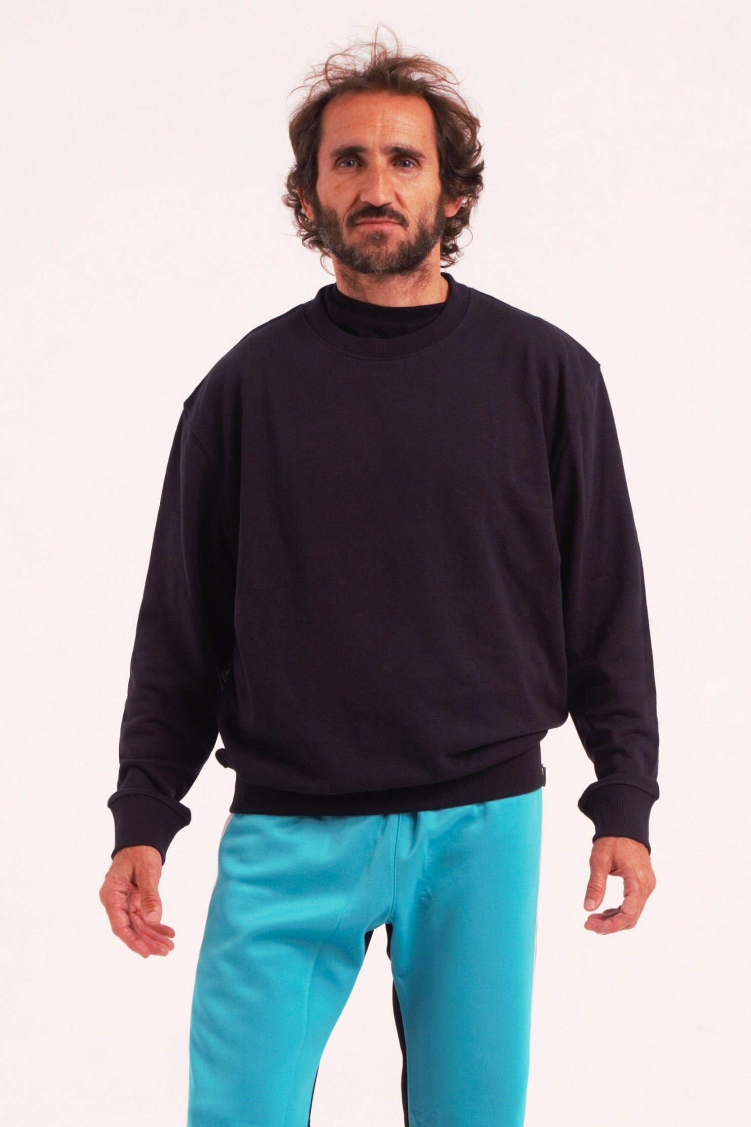 Sudadera sin capucha - Azul Marino