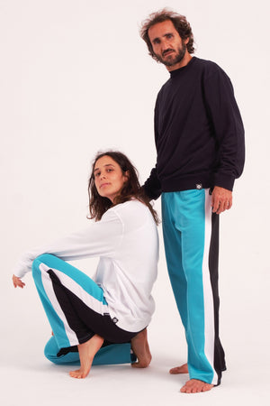 Sweatshirt sans capuche - Bleu Marine