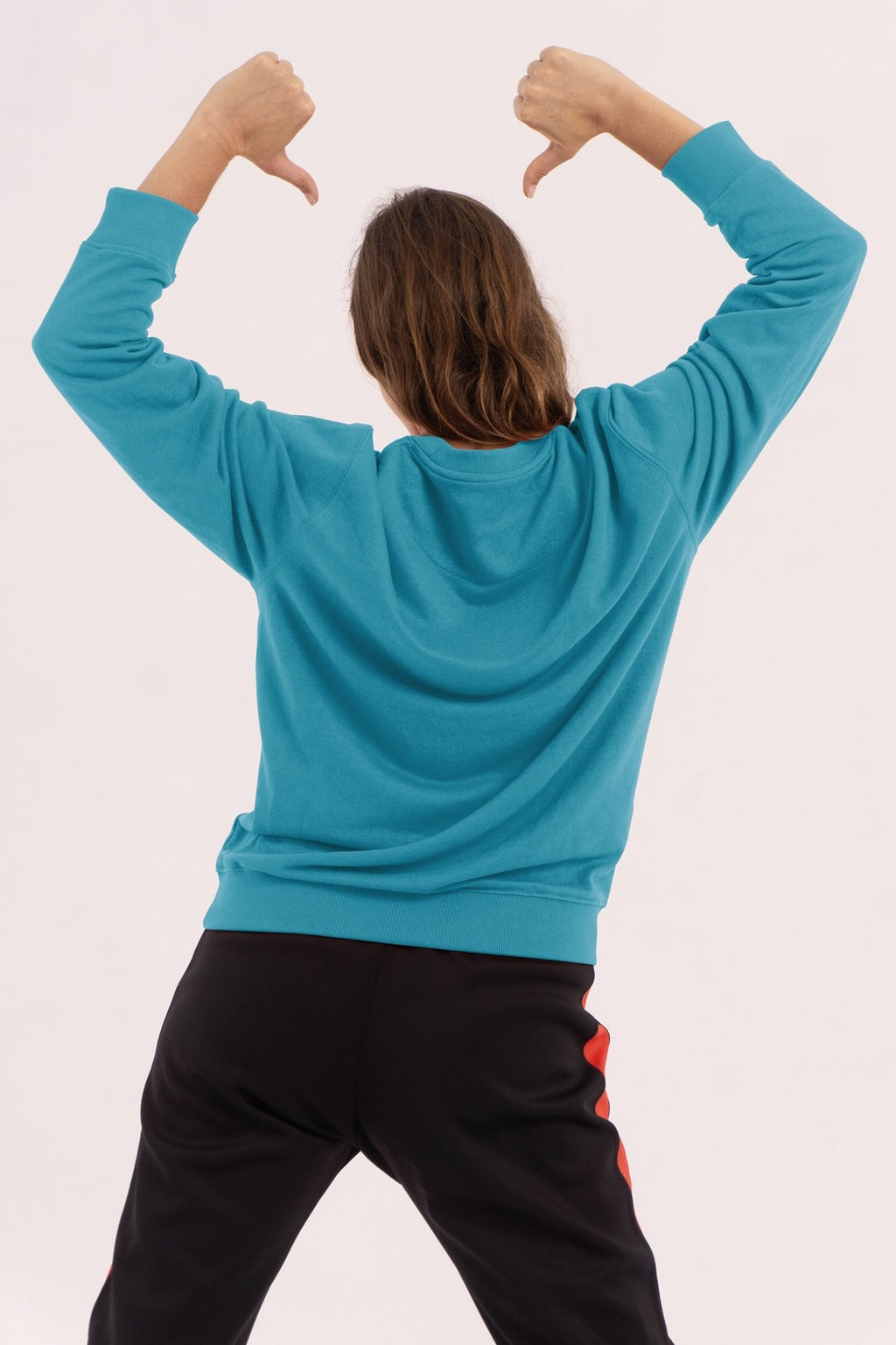 Sudadera unisex sin capucha de French Terry para danza contemporánea