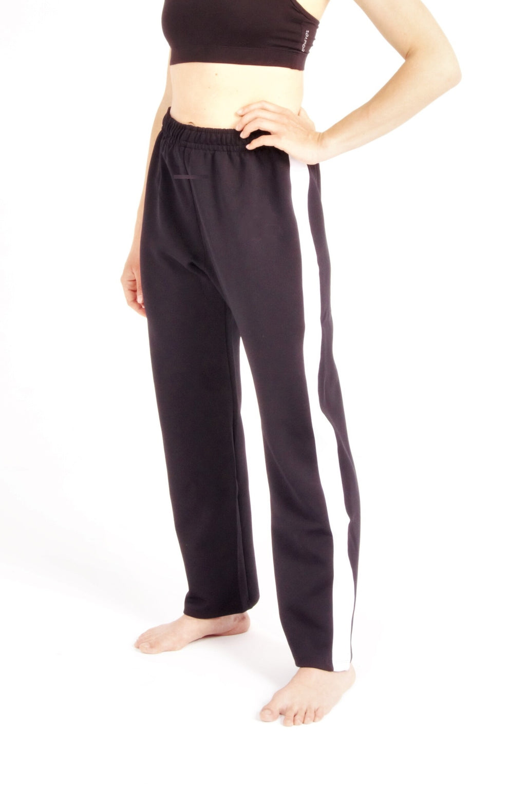 Pantalón de Danza Contemporánea - Negro & Blanco